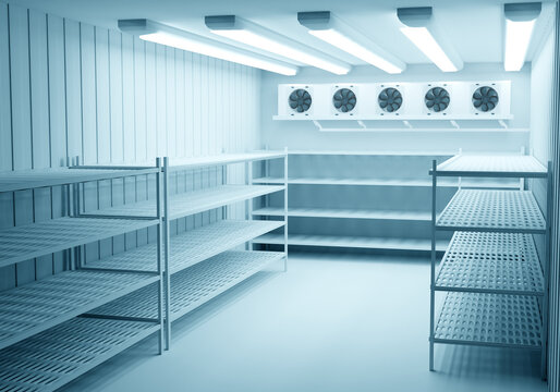 Blast freezer cold storage facility