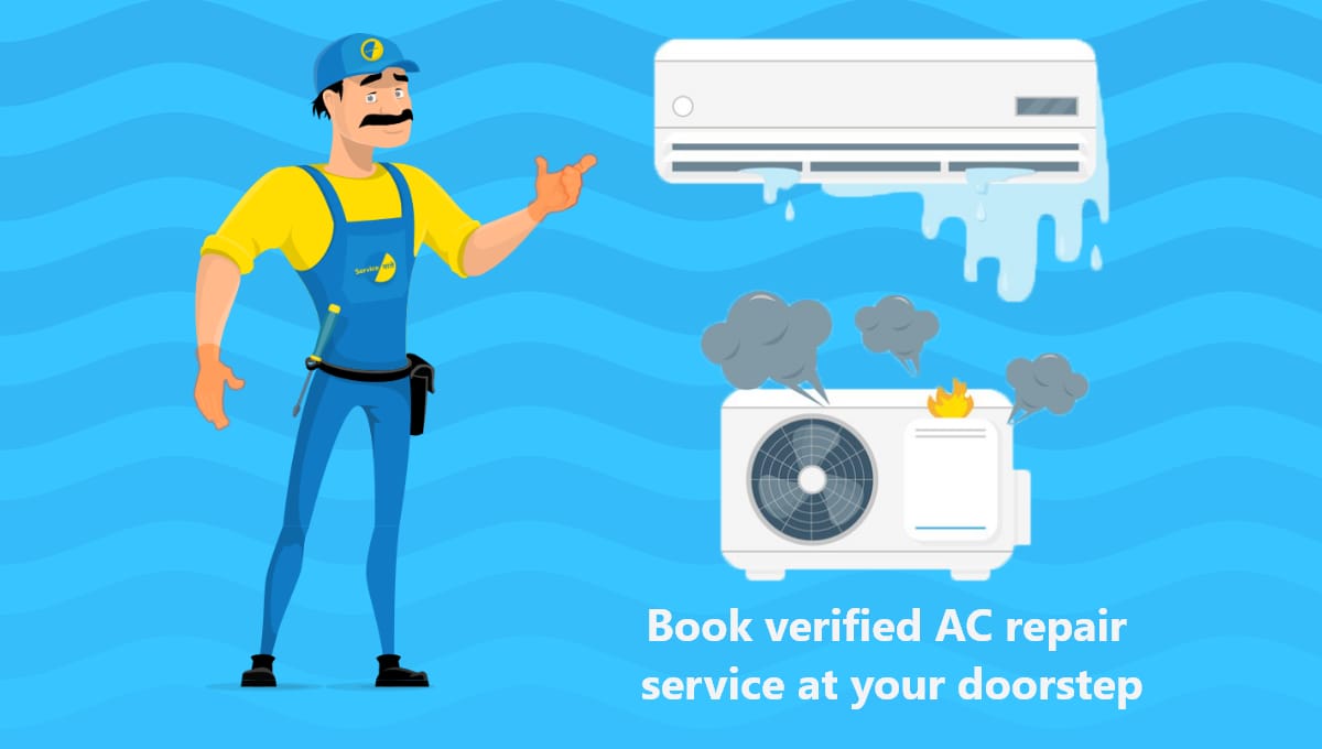 AC repair and gas refilling service