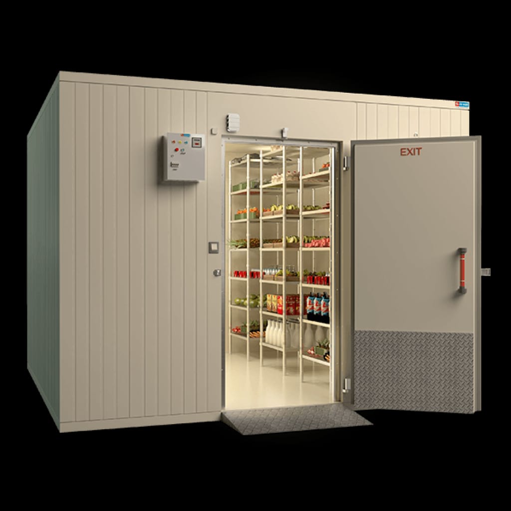 Walk-in cold room installation